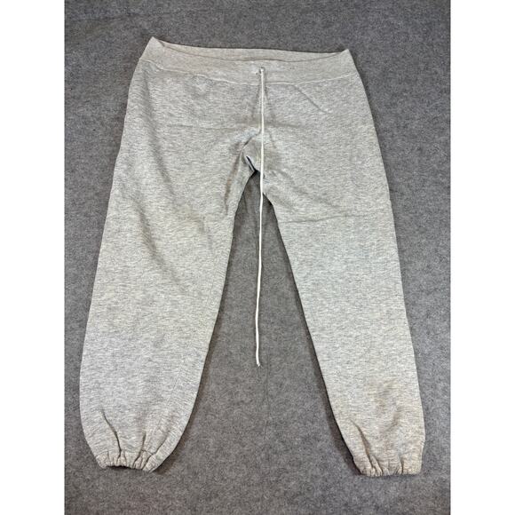 Vintage 80s Champion Jogger Sweatpants Mens Large Gray Tapered Cozy Athletic USA - Picture 1 of 6